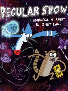 Regular Show: Mordecai and Rigby in 8-Bit Land