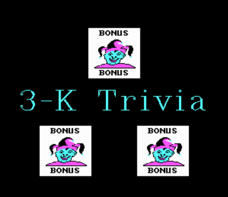 3-K Trivia